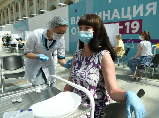 Russia Coronavirus Vaccination