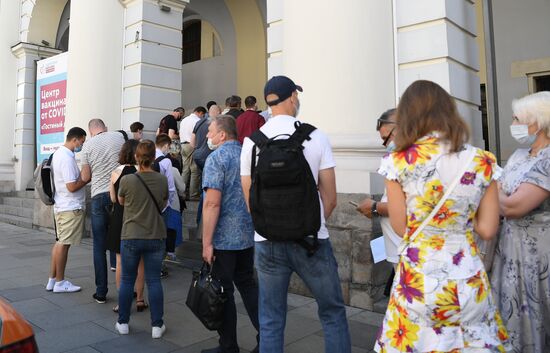 Russia Coronavirus Vaccination