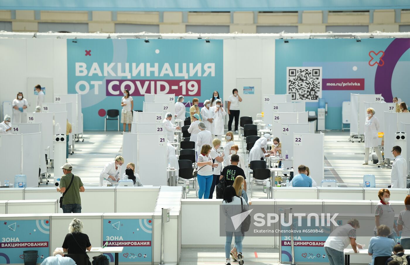Russia Coronavirus Vaccination