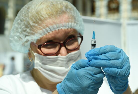 Russia Coronavirus Vaccination