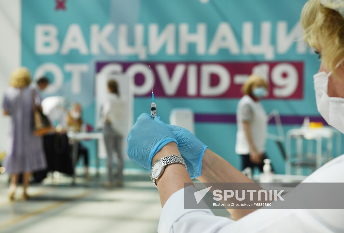 Russia Coronavirus Vaccination