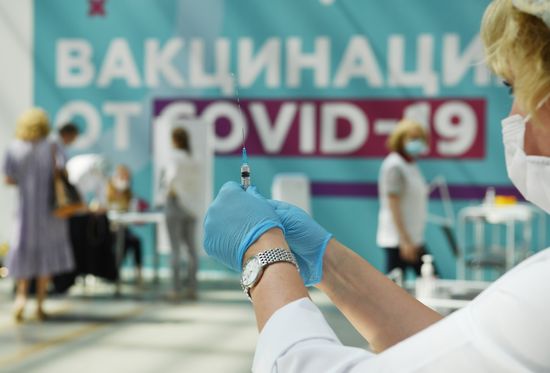 Russia Coronavirus Vaccination
