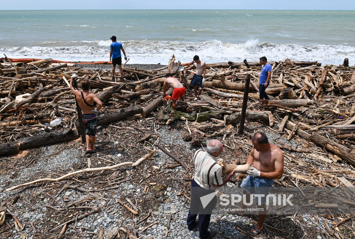 Russia Heavy Rains Aftermath