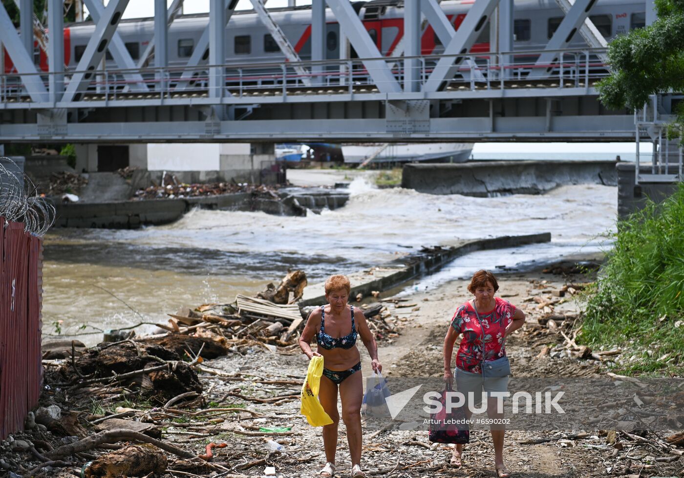 Russia Heavy Rains Aftermath