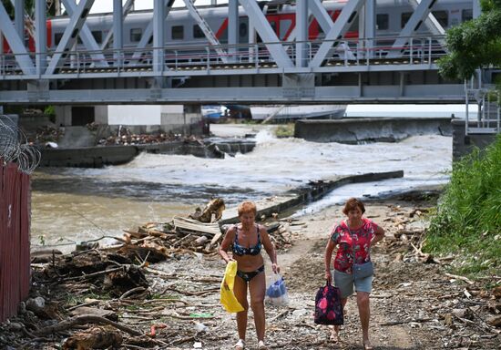 Russia Heavy Rains Aftermath