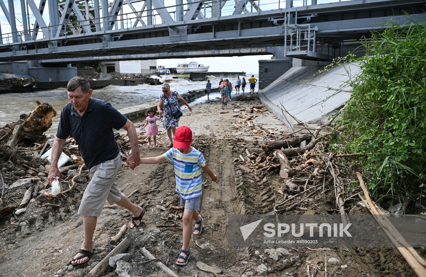 Russia Heavy Rains Aftermath