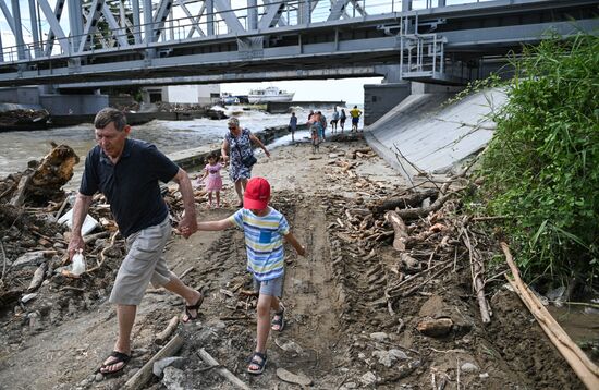 Russia Heavy Rains Aftermath
