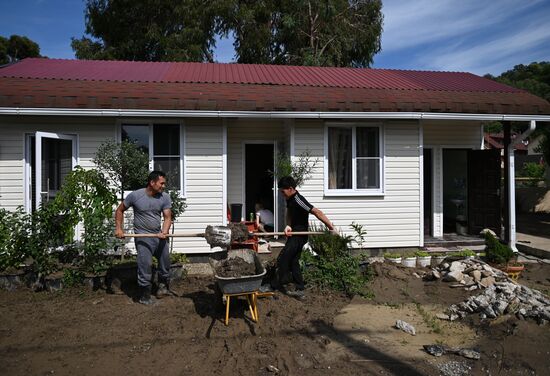 Russia Heavy Rains Aftermath