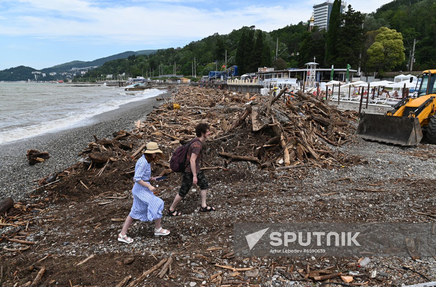 Russia Heavy Rains Aftermath