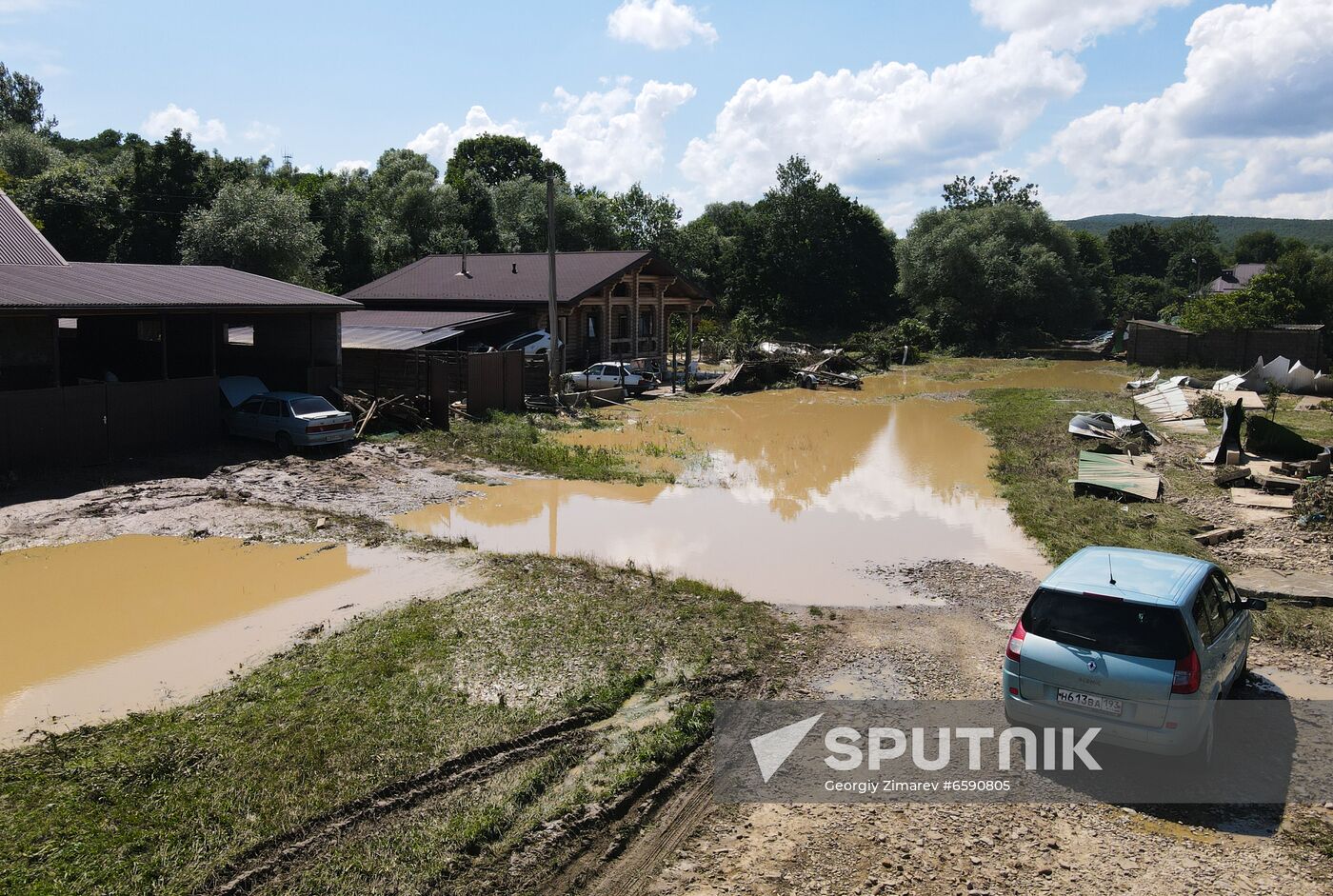 Russia Heavy Rains Aftermath