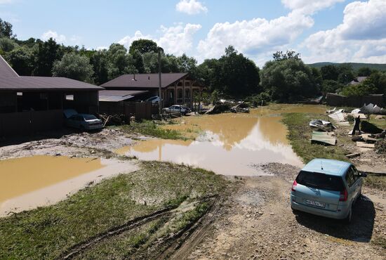 Russia Heavy Rains Aftermath
