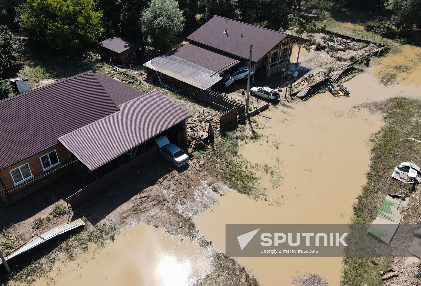 Russia Heavy Rains Aftermath