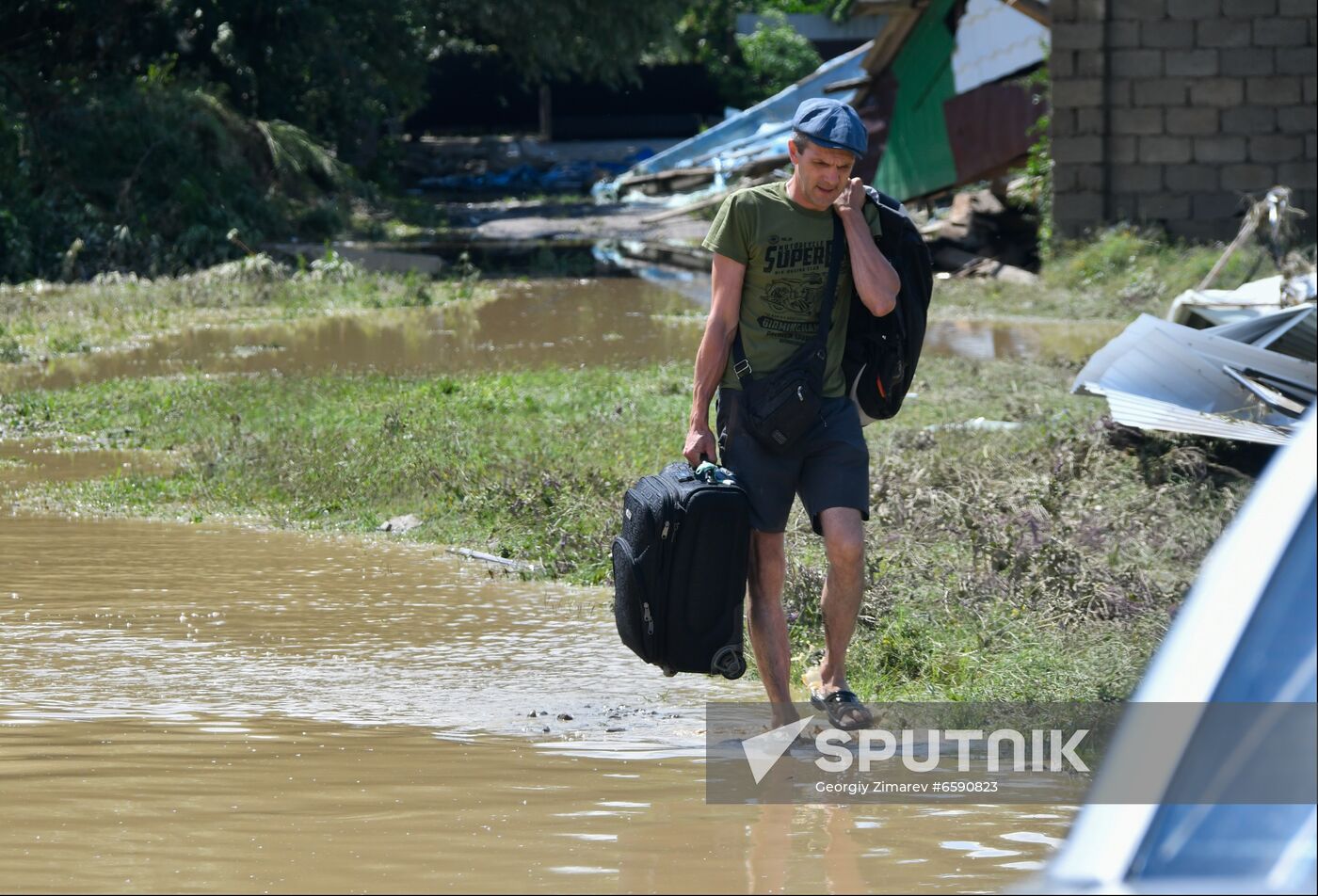 Russia Heavy Rains Aftermath