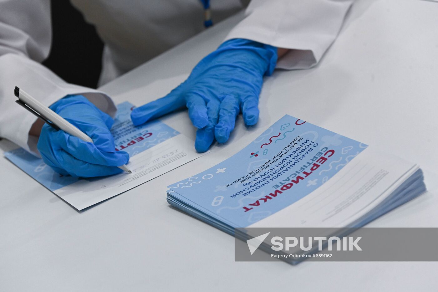 Russia Coronavirus Vaccination