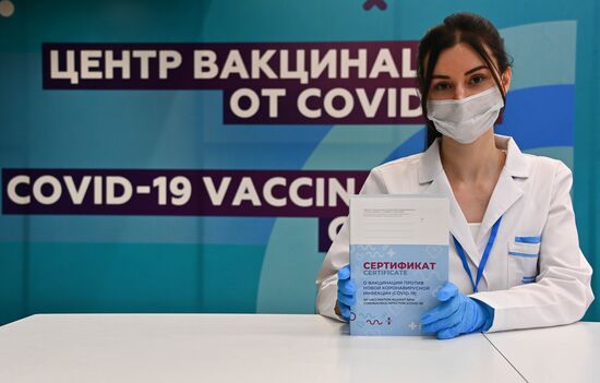 Russia Coronavirus Vaccination