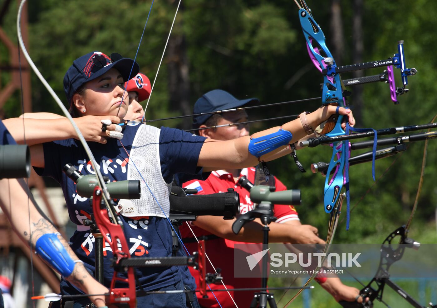 Russia Olympics 2020 Archery Preparations