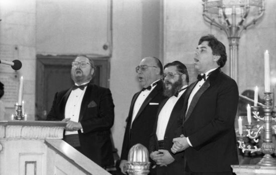 Foreign cantors' concert at Moscow Synagogue