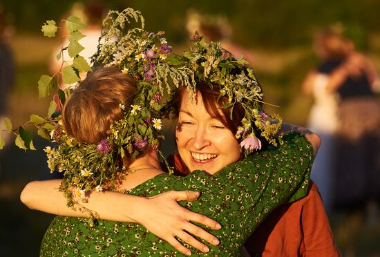 Russia Ivan Kupala Celebration