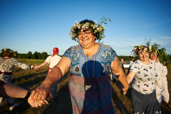Russia Ivan Kupala Celebration