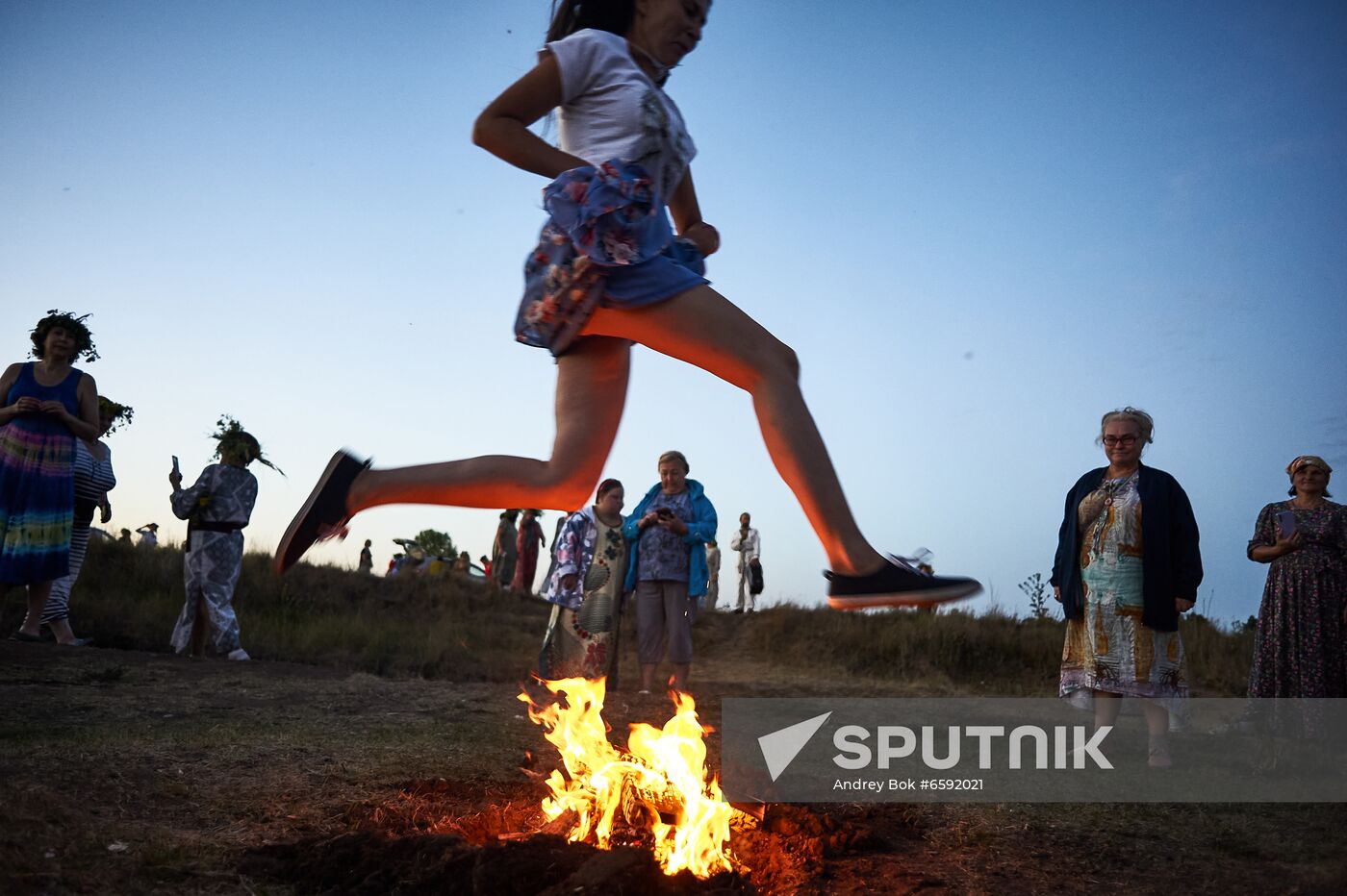 Russia Ivan Kupala Celebration