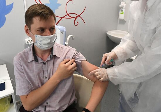 Russia Coronavirus Vaccination