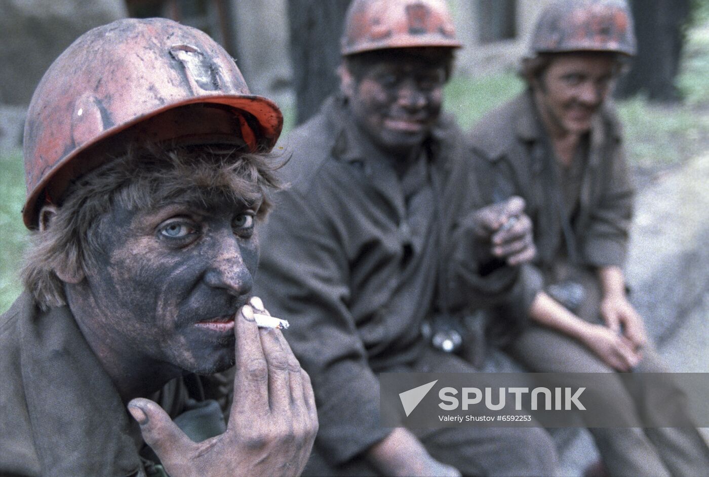 Donbass miners