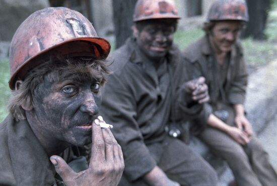 Donbass miners