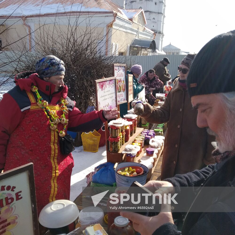 Shopping mall in Suzdal