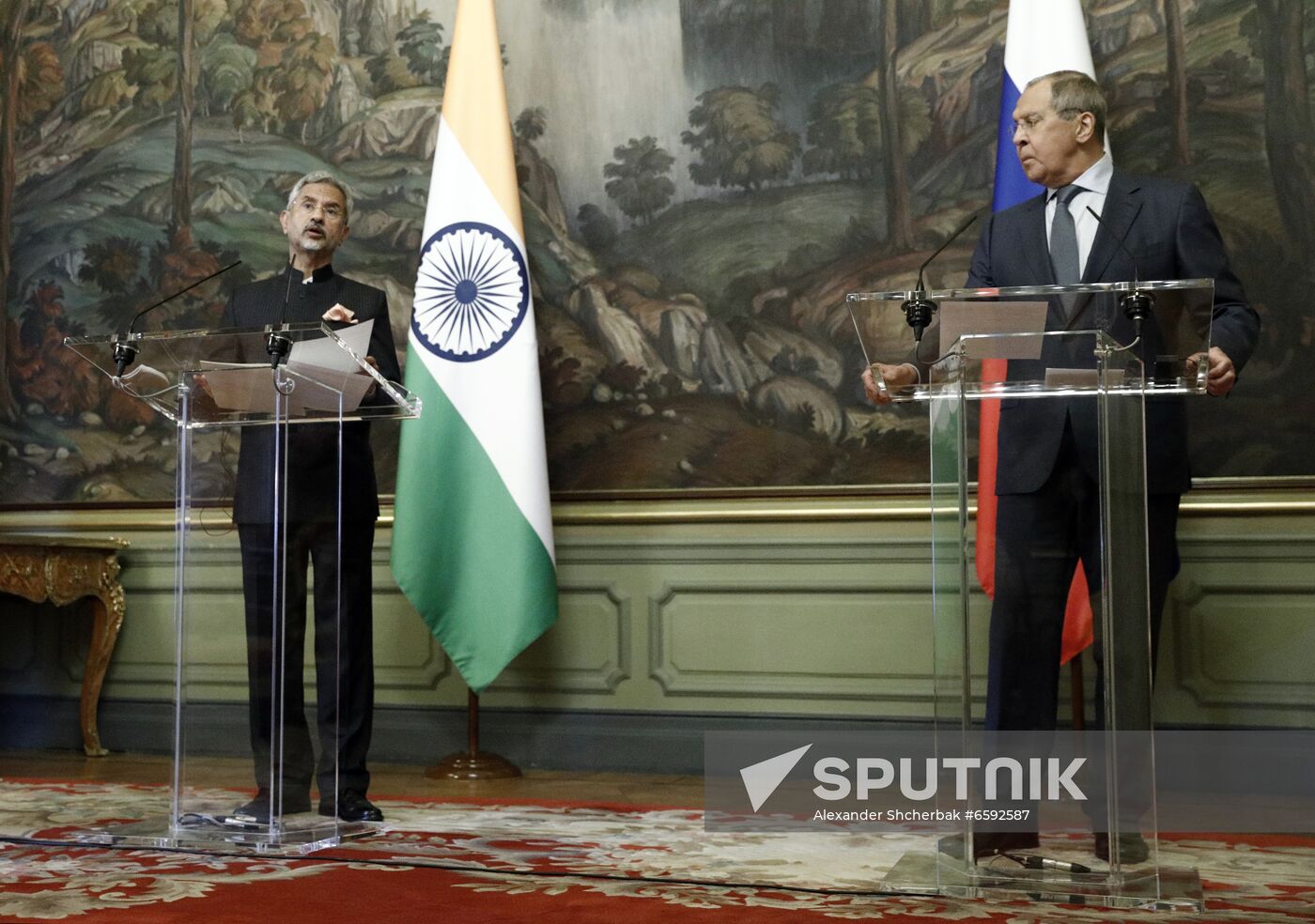 Russia India