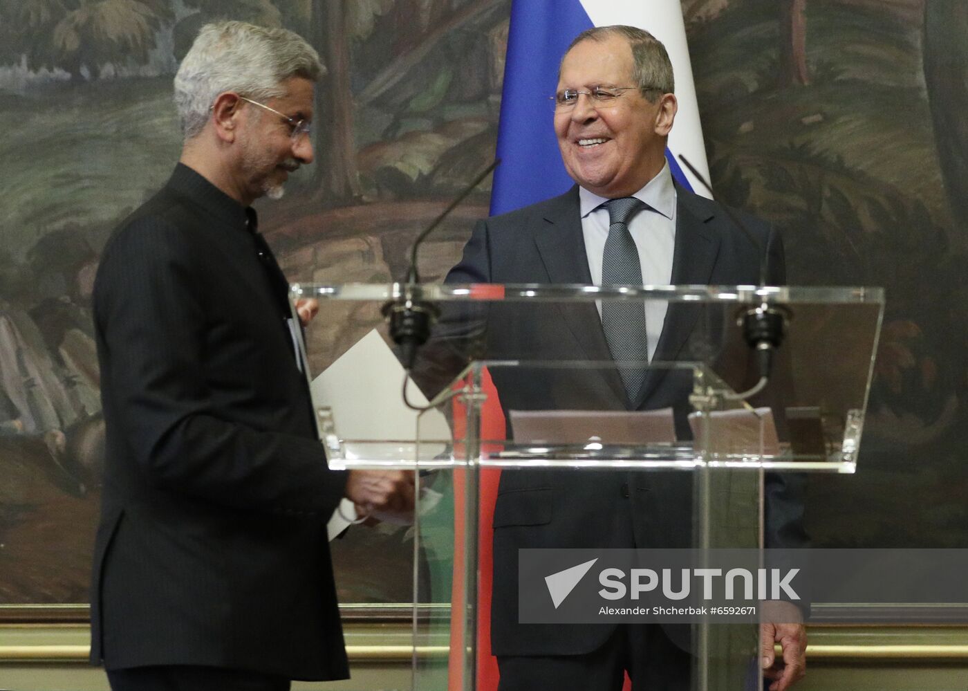 Russia India
