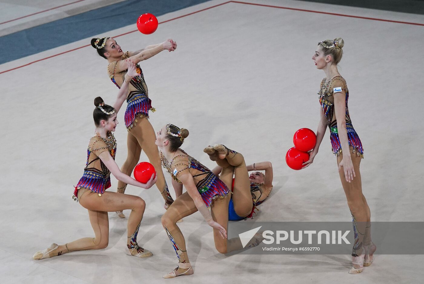 Russia Rhythmic Gymnastics World Challenge Cup