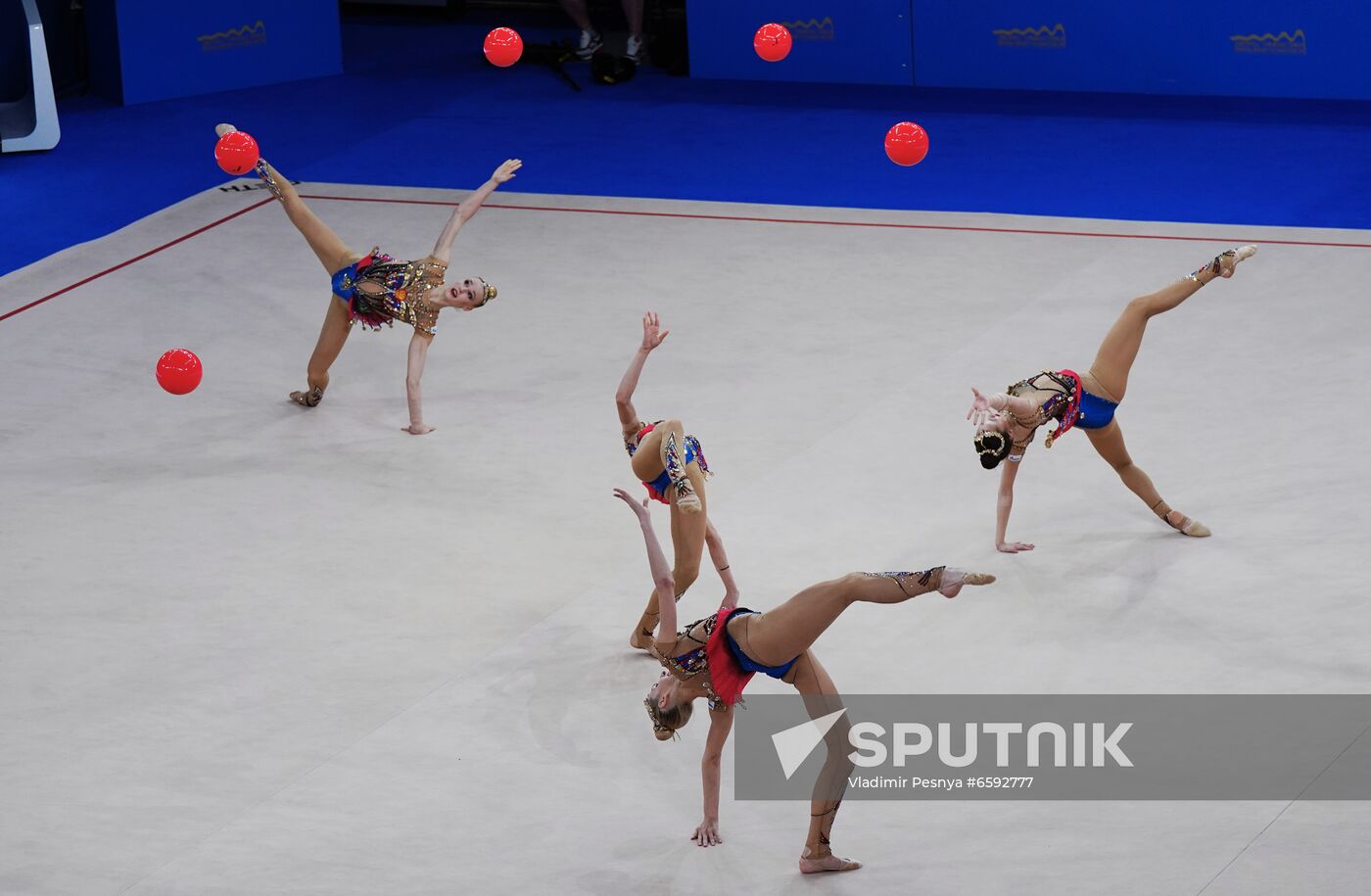 Russia Rhythmic Gymnastics World Challenge Cup