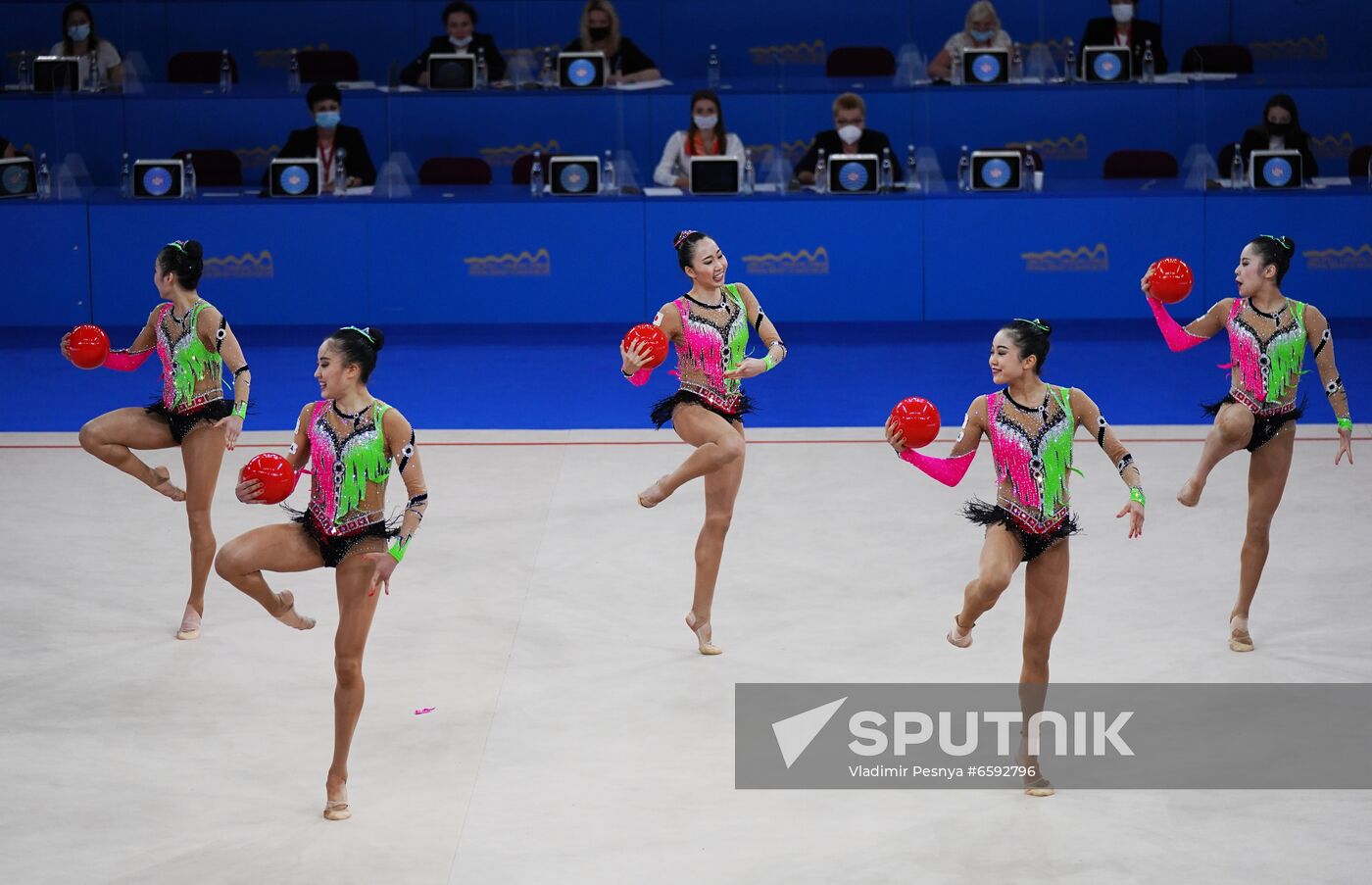 Russia Rhythmic Gymnastics World Challenge Cup