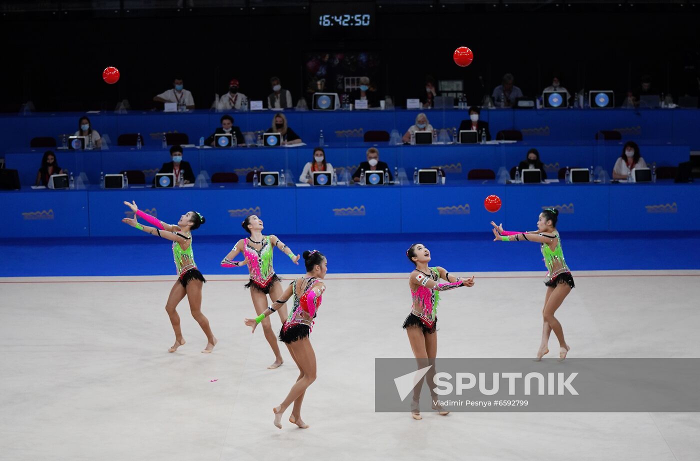 Russia Rhythmic Gymnastics World Challenge Cup