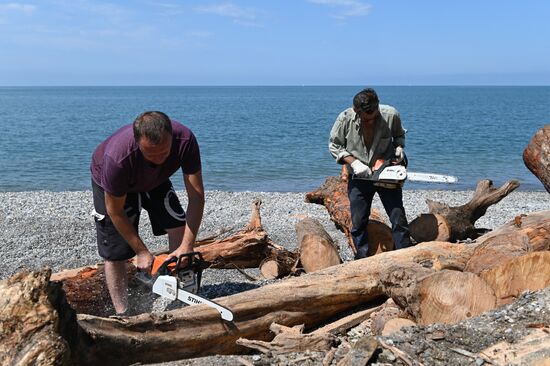 Russia Heavy Rains Aftermath