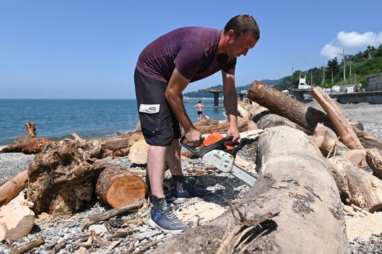 Russia Heavy Rains Aftermath