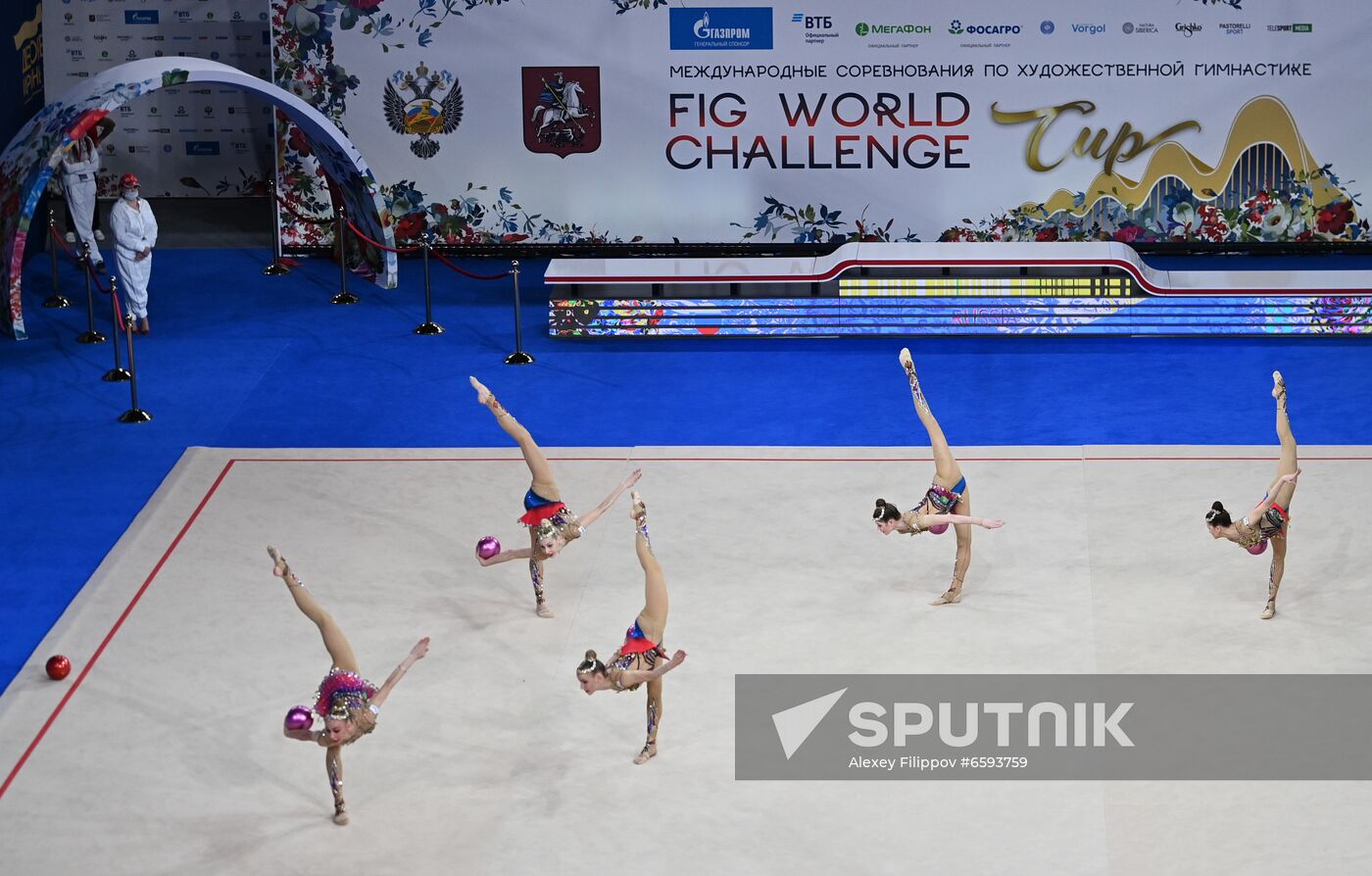 Russia Rhythmic Gymnastics World Challenge Cup