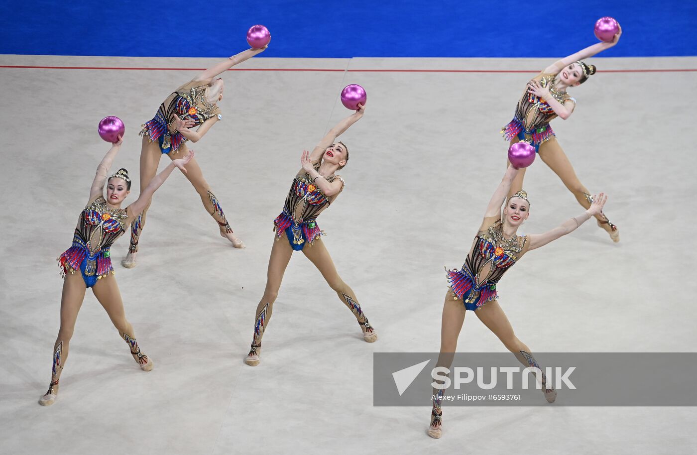 Russia Rhythmic Gymnastics World Challenge Cup