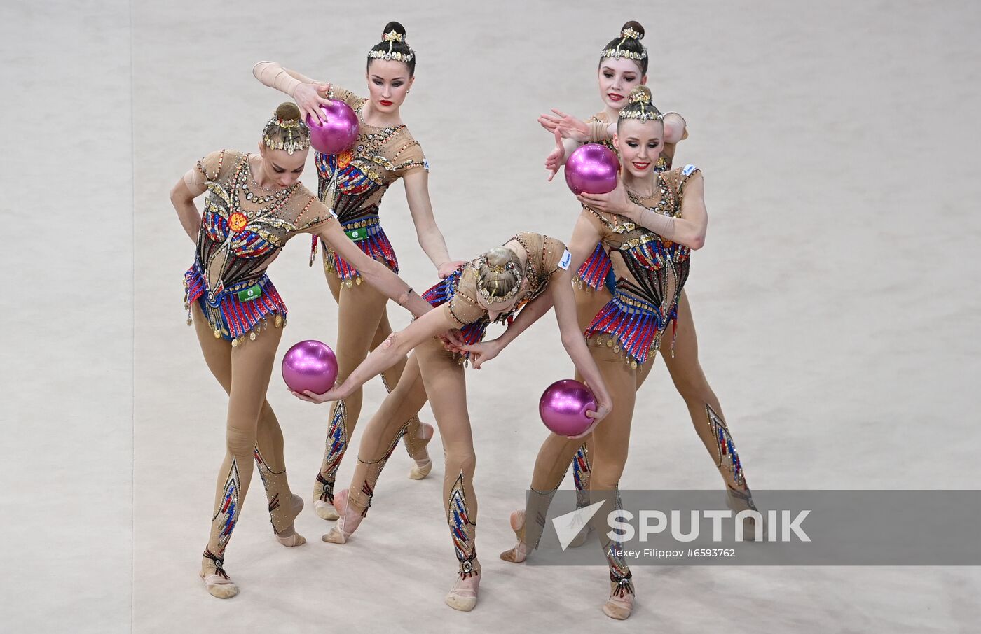 Russia Rhythmic Gymnastics World Challenge Cup