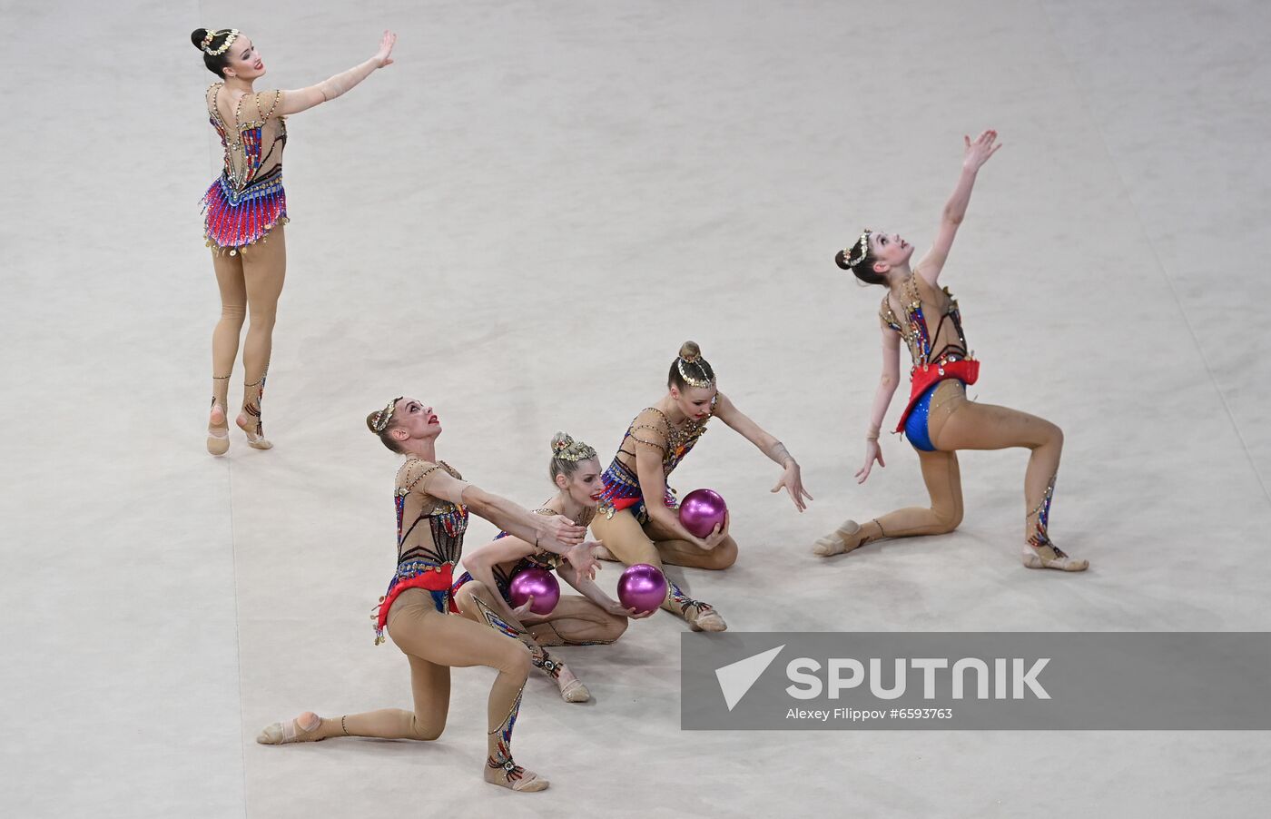 Russia Rhythmic Gymnastics World Challenge Cup