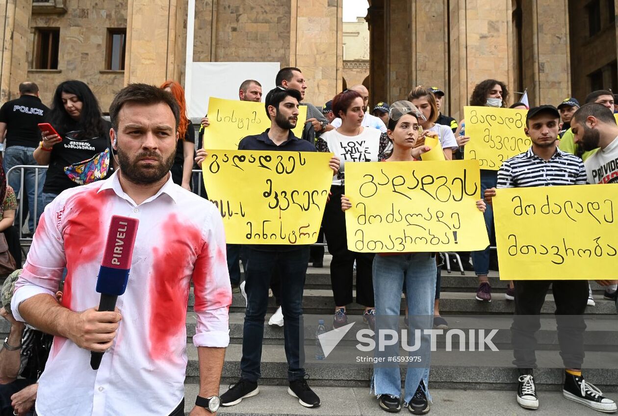 Georgia Anti-Governmental Protest