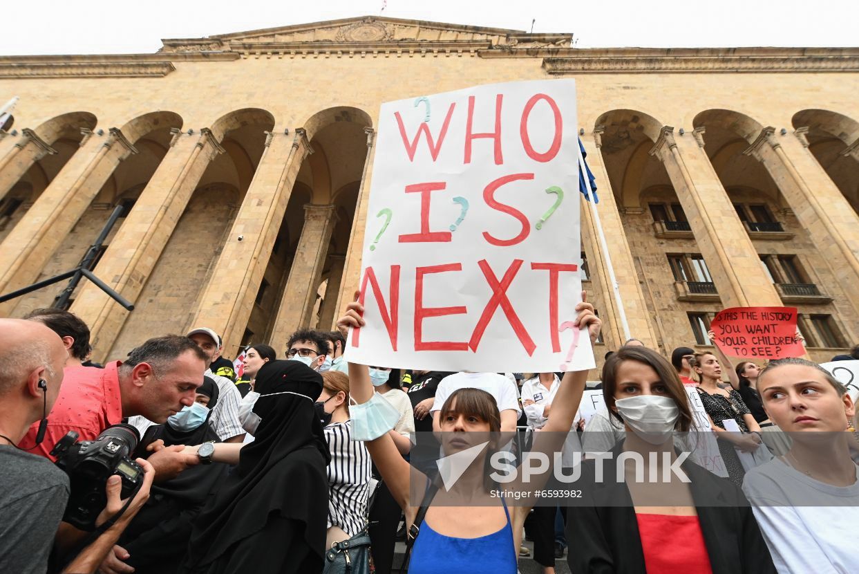 Georgia Anti-Governmental Protest