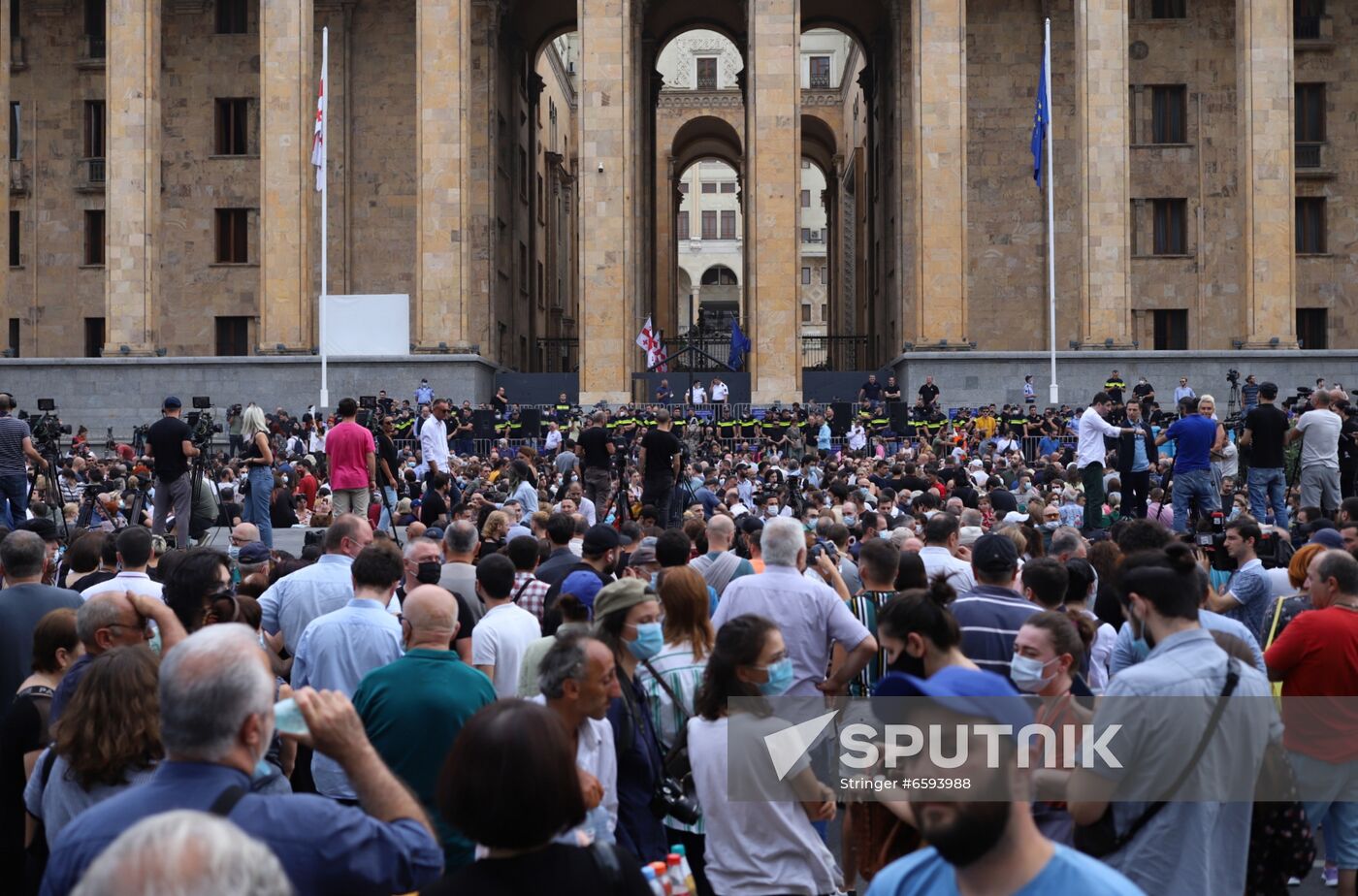 Georgia Anti-Governmental Protest