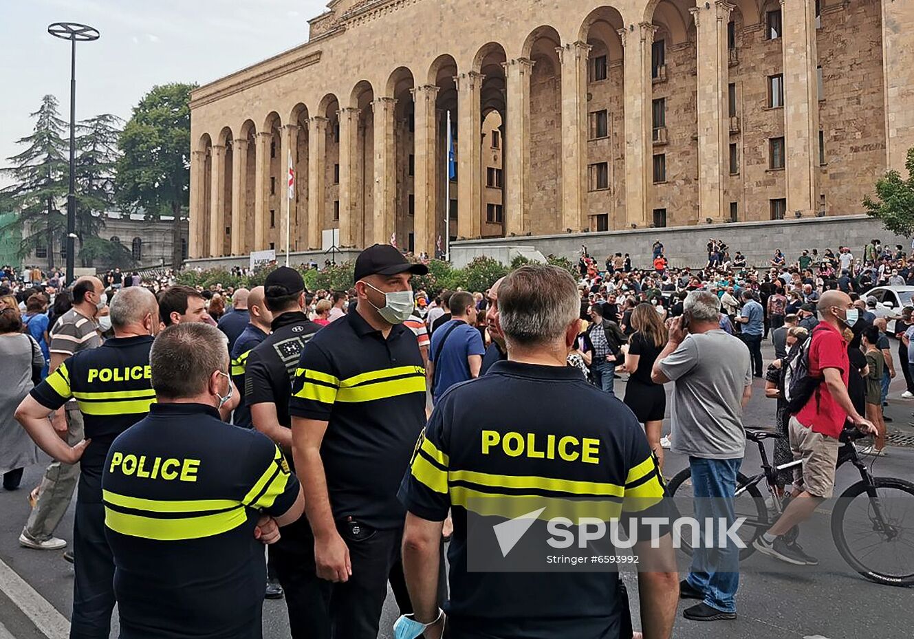 Georgia Anti-Governmental Protest