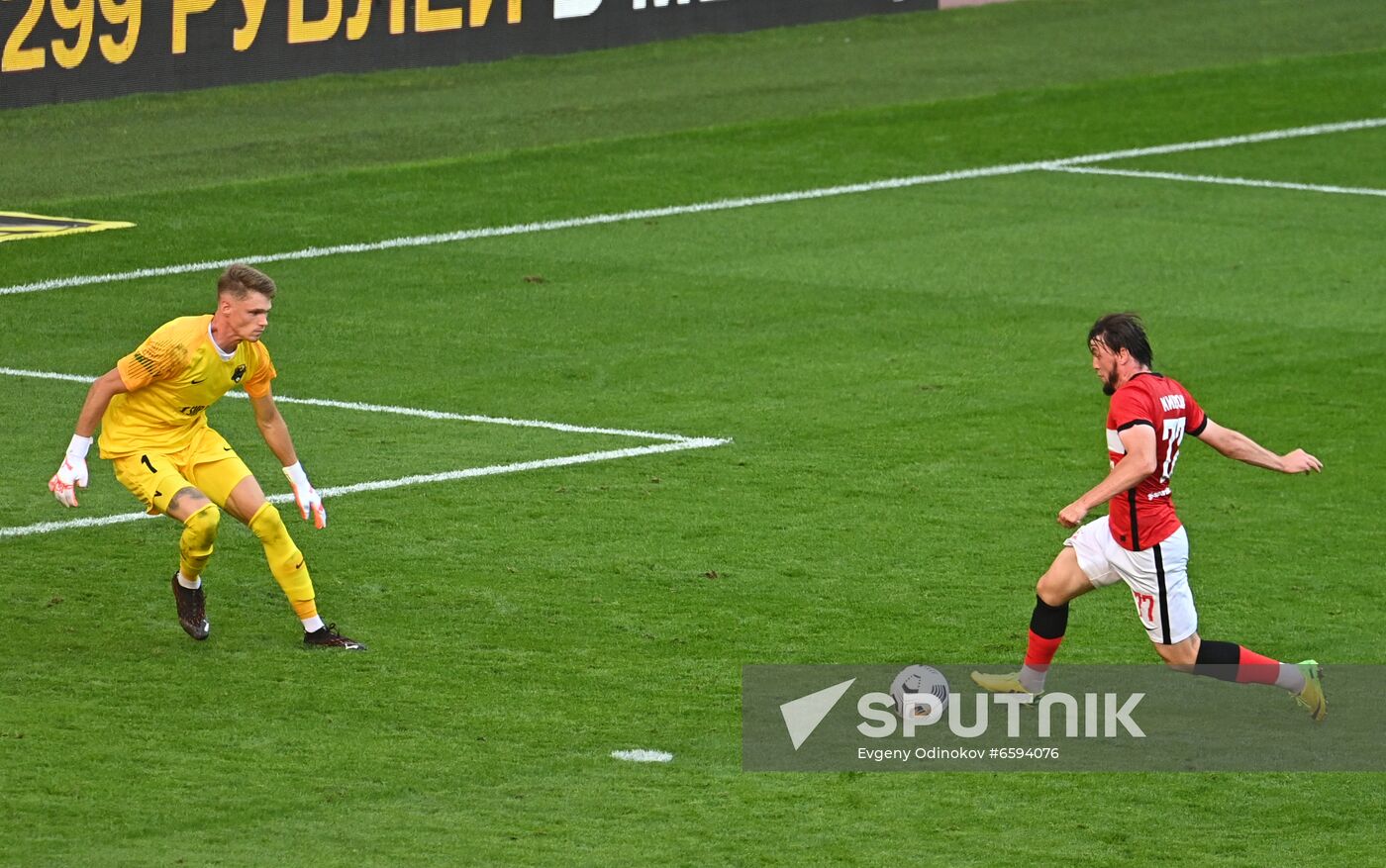 Russia Soccer Parimatch Premier Cup Spartak - Sochi