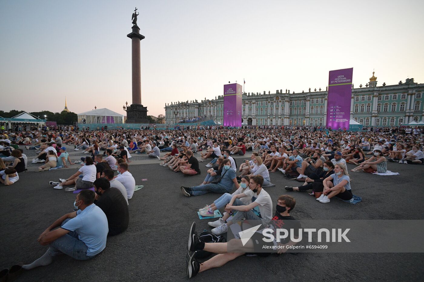 Russia Soccer Euro 2020 Italy - England Broadcasting
