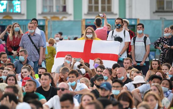 Russia Soccer Euro 2020 Italy - England Broadcasting