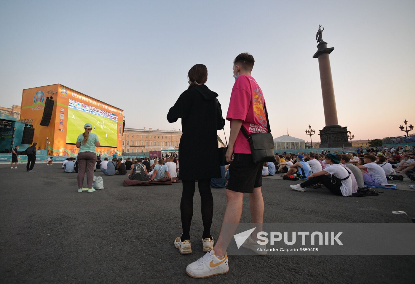 Russia Soccer Euro 2020 Italy - England Broadcasting