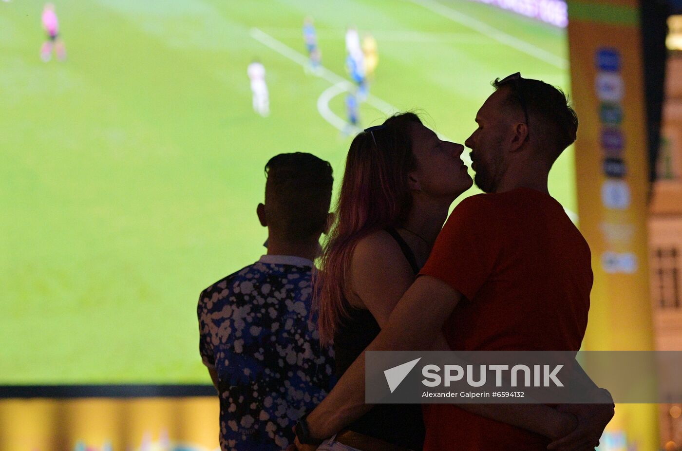Russia Soccer Euro 2020 Italy - England Broadcasting