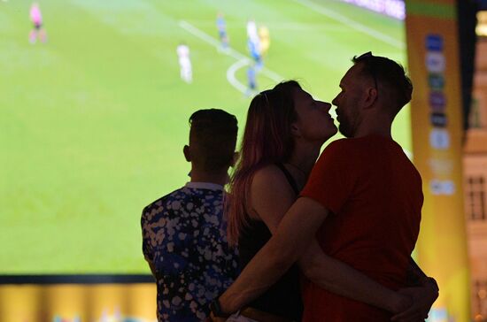 Russia Soccer Euro 2020 Italy - England Broadcasting
